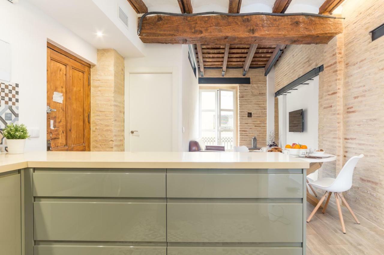 Апартаменты Florit Flats - Cathedral Luxury Terrace Flat 2Br 2Ba Ac Wifi Валенсия Экстерьер фото